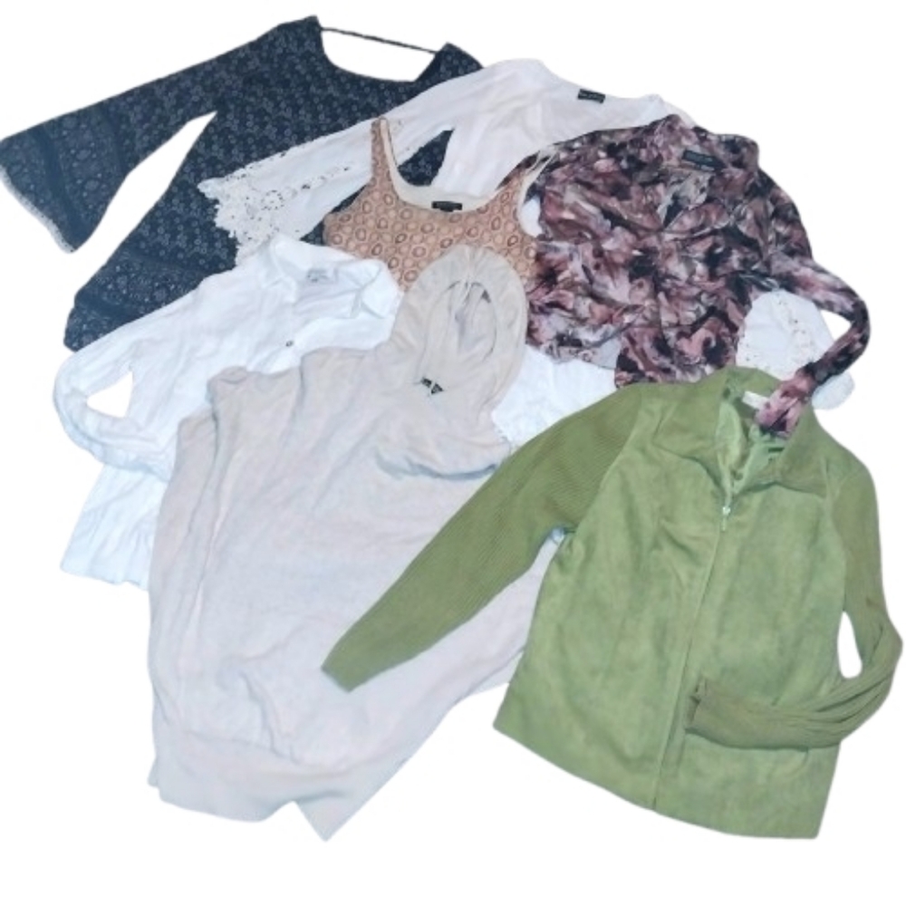 Boho Womens Clothing Large Bundle Lot Hippie Tunic Blouse Deal Set Festival Wear